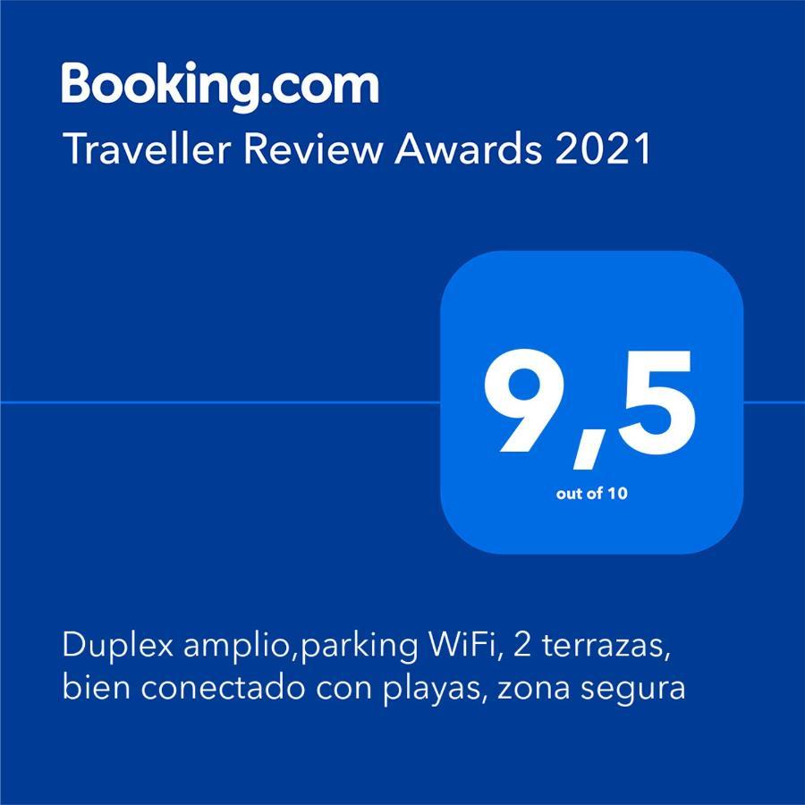 Duplex Amplio,Parking Wifi, 2 Terrazas, Bien Conectado Con Playas, Zona Segura Apartamento Vigo Exterior foto
