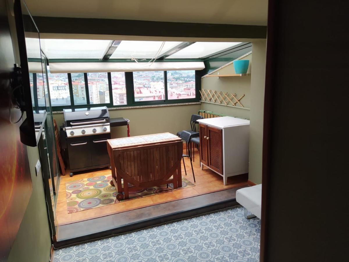 Duplex Amplio,Parking Wifi, 2 Terrazas, Bien Conectado Con Playas, Zona Segura Apartamento Vigo Exterior foto