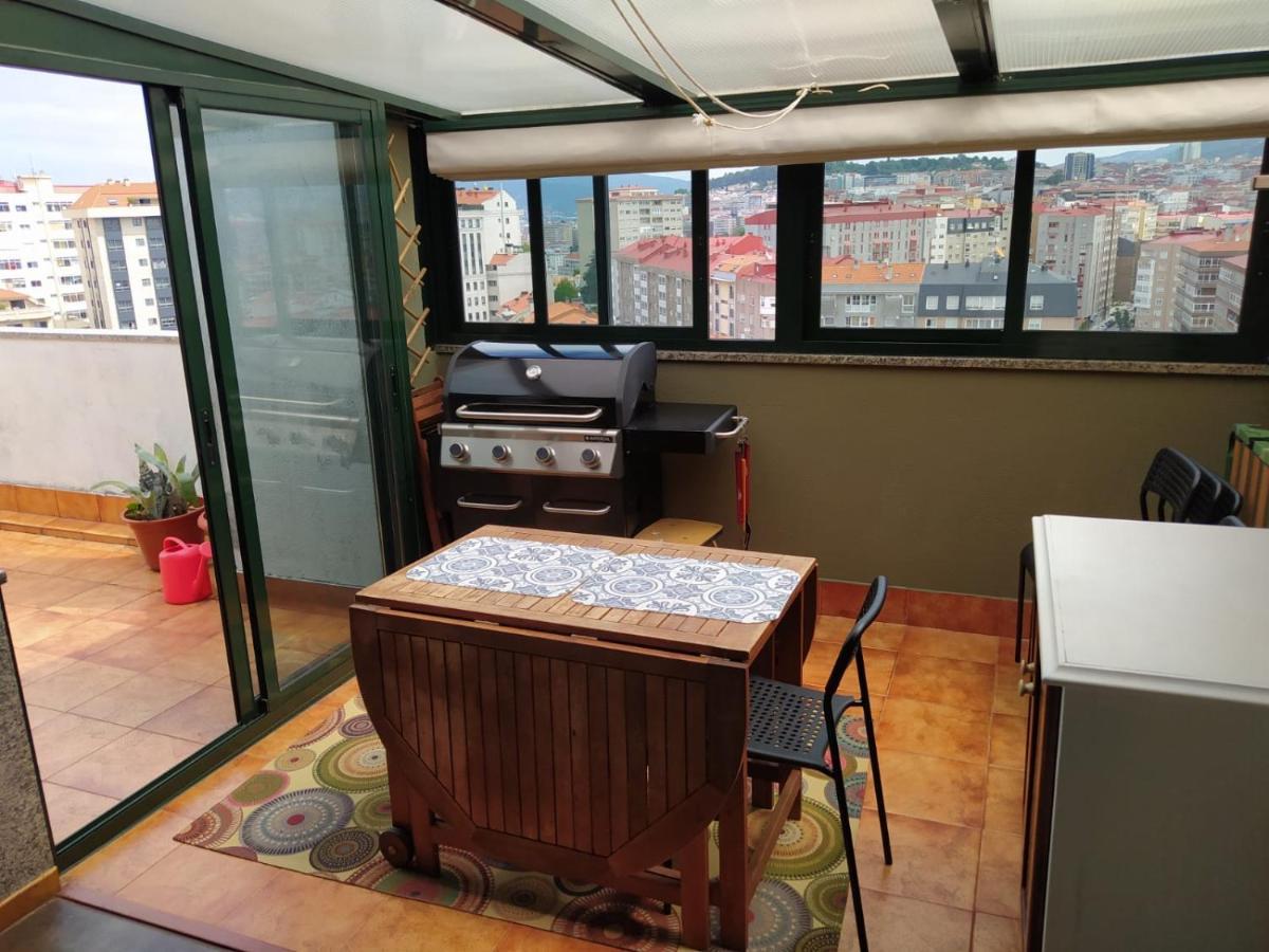 Duplex Amplio,Parking Wifi, 2 Terrazas, Bien Conectado Con Playas, Zona Segura Apartamento Vigo Exterior foto